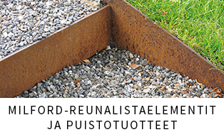 Milford-reunalistaelementit ja puistotuotteet