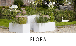 Flora planters and interior decoration products