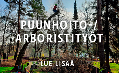 Puunhoito/arboristityöt