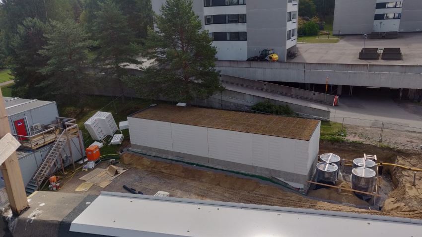 Siirtyminen referenssiin Nordic Green Roof® maksaruohoviherkatto Vuosaaressa sivustolla eg-trading.fi.