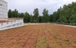 Nordic Green Roof -maksaruohomatto asennettuna paikoitushallin katolle. Asentaja Eg-Trading Oy.