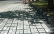 EcoBloxx maakennosto betonikivillä pyöräparkissa Turussa.